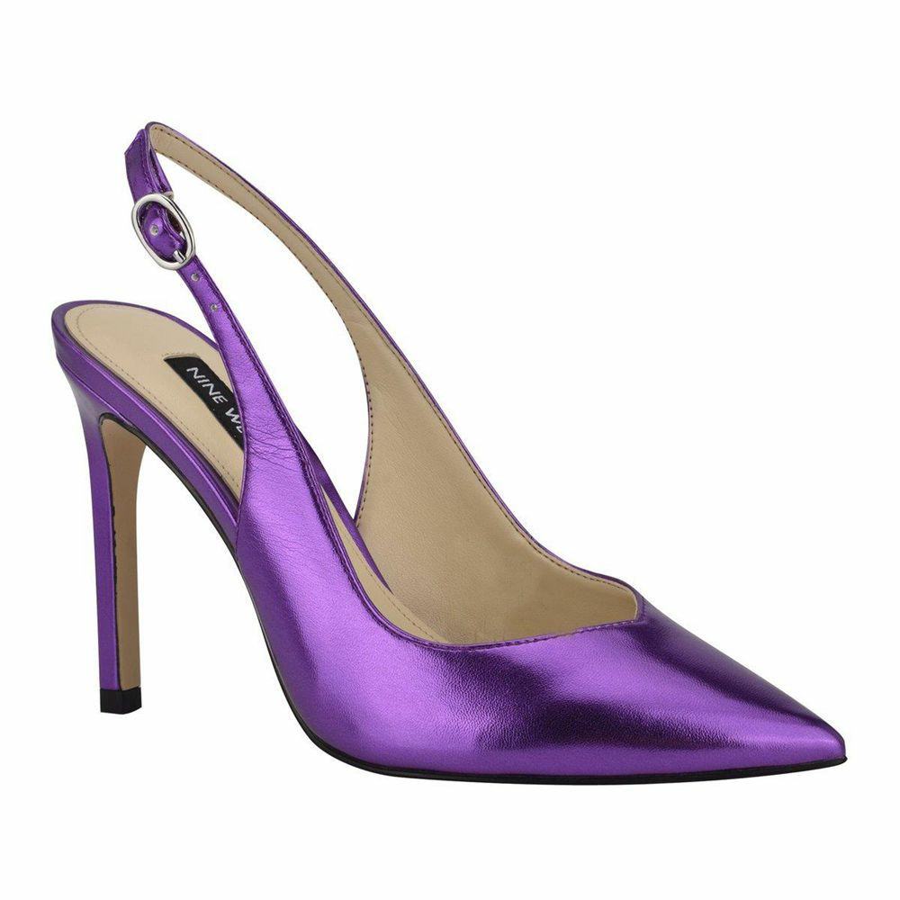 Nine west purple store heels